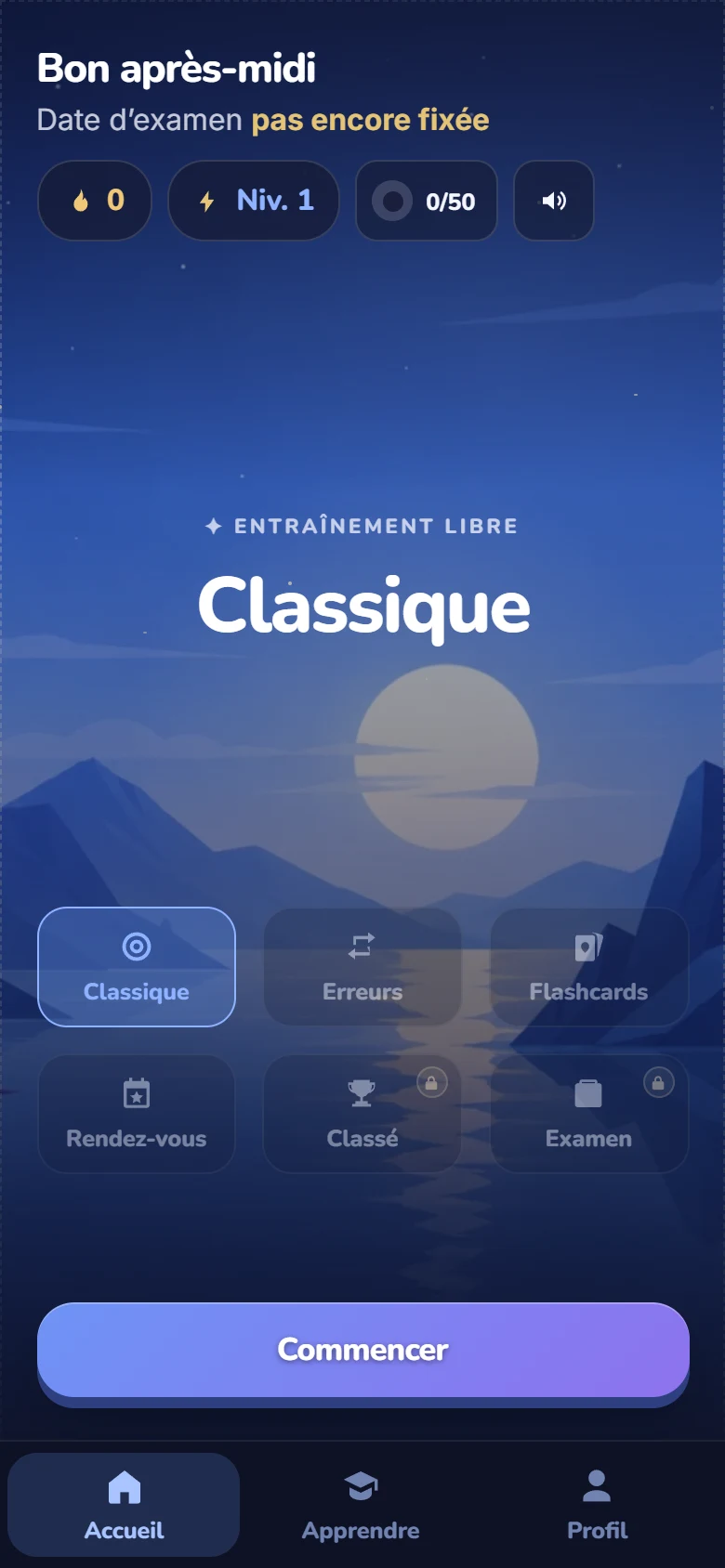 Certoly sur mobile